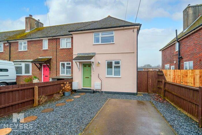 2 Bedroom End Of Terrace House For Sale In Andover Green, Bovington, BH20