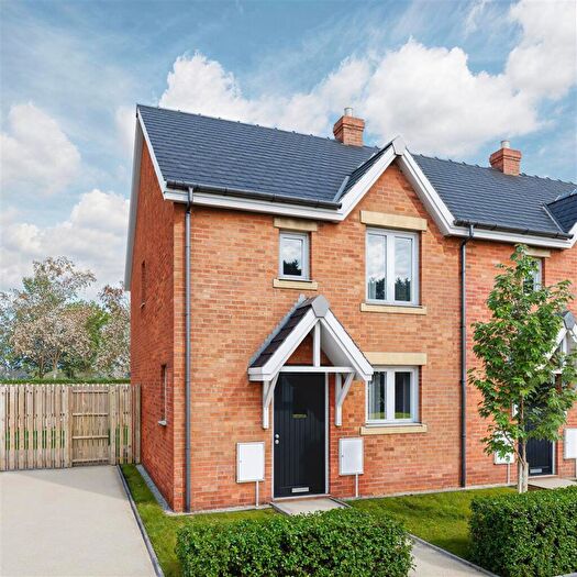 2 Bedroom Semi Detached House For Sale In Plot - The Henllan, Manor Gardens, Wrexham, Road, Rhostyllen, LL14