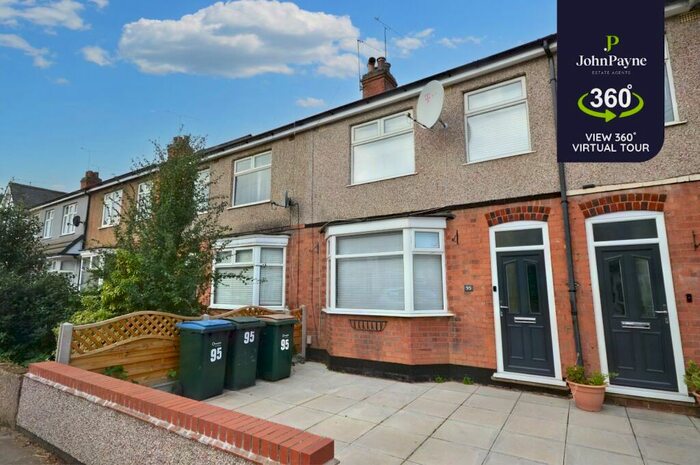 3 Bedroom Terraced House To Rent In Pearson Avenue, Hall Green, Coventry, West Midlands, CV6