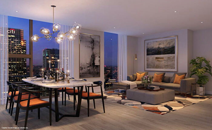 2 Bedroom Off-Plan Development For Sale In Harcourt Gardens, South Quay Plaza, Canary Wharf, E14