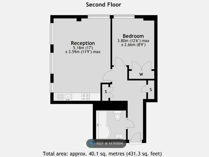 1 Bedroom Flat To Rent In Arragon Road, Twickenham, TW1