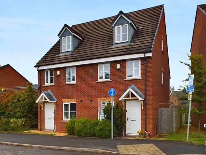 3 Bedroom Semi-Detached House For Sale In Stone Drive, Shifnal, Shropshire., TF11