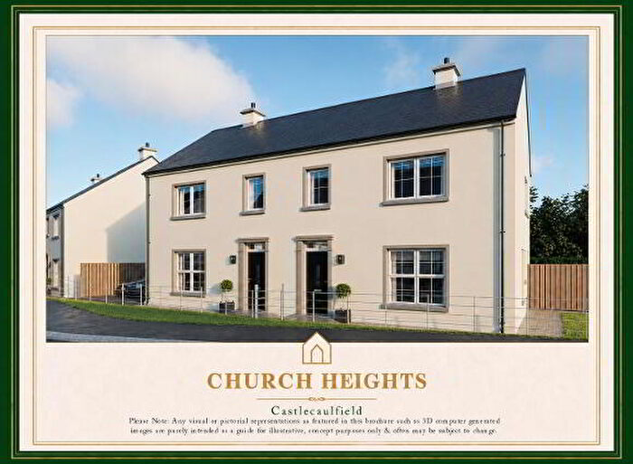 3 Bedroom Semi-Detached House For Sale In House Type, Church Heights, Dungannon, BT70