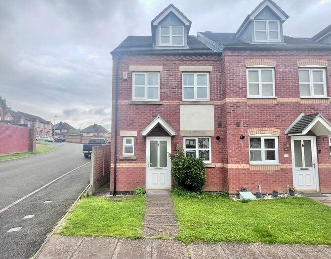 3 Bedroom End Of Terrace House To Rent In Britannia Mews, Rowley Regis, B65