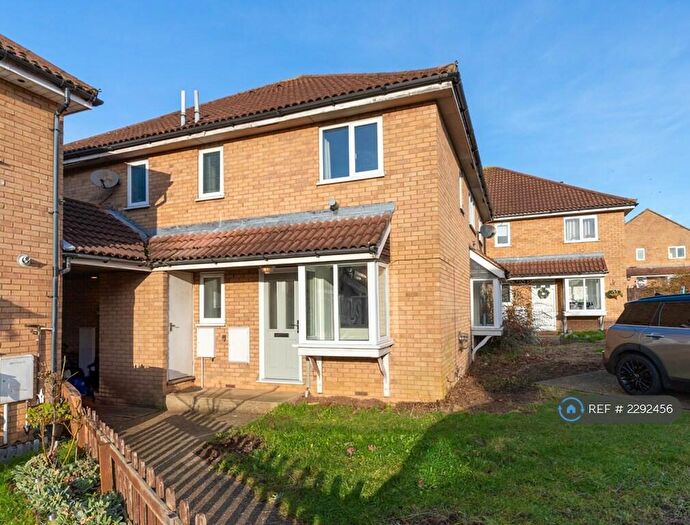 1 Bedroom End Of Terrace House To Rent In Muntjac Close, Eaton Socon, St. Neots, PE19