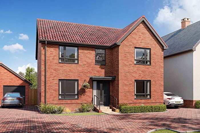 4 Bedroom Detached House For Sale In "The Shilford - Plot " At Barham Meadows, Norwich Road, Barham, IP6