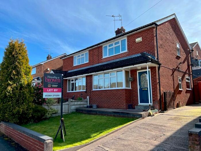 2 Bedroom Semi-Detached House To Rent In Campbell Close, Buglawton, Congleton, CW12