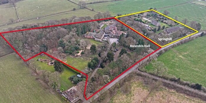 Land For Sale In Land & Buildings At Kniveden Hall & Springhill, Mount Road, Leek, ST13