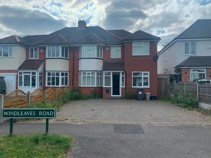 3 Bedroom Property To Rent In Windleaves Road, Castle Bromwich, Birmingham, B36