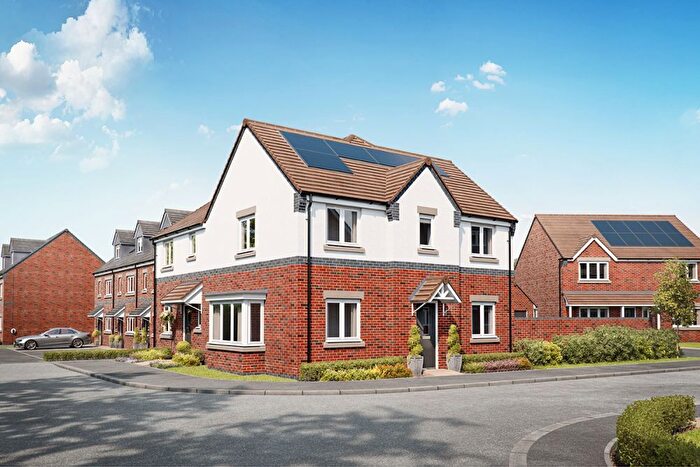 3 Bedroom Semi Detached House For Sale In "The Chesham Semi-Detached" At Hillside Road, Branston, DE13