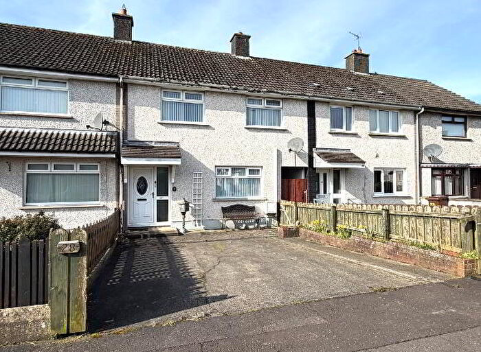 3 Bedroom Mid Terraced House For Sale In Kilmakevit Crescent, Ballymena, BT42