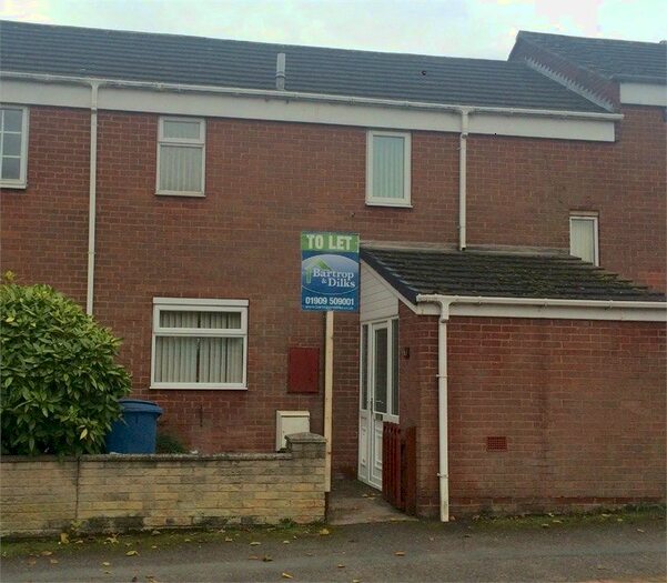 2 Bedroom Terraced House To Rent In Westway, Worksop, S81