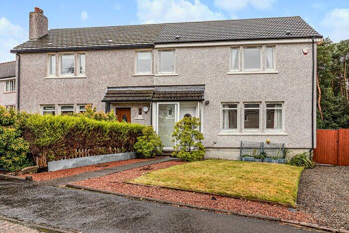 3 Bedroom Semi-Detached House For Sale In Culcreuch Avenue, Fintry, Glasgow, Stirlingshire, G63