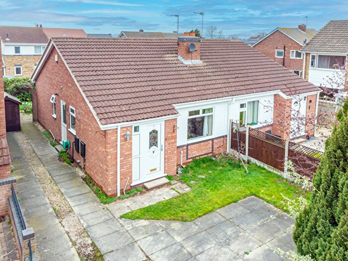 2 Bedroom Semi-Detached Bungalow For Sale In Oak Drive, Thorpe Willoughby, North Yorkshire, YO8