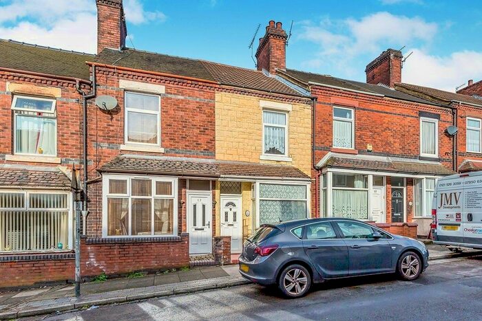 2 Bedroom Terraced House To Rent In Boulton Street, Stoke-On-Trent, Staffordshire, ST1