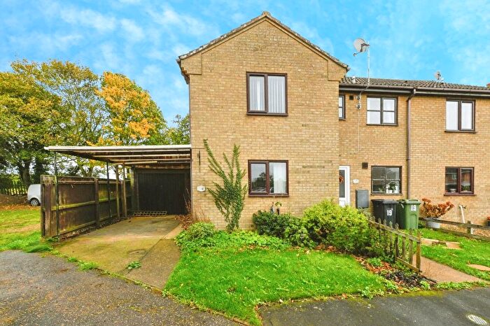 2 Bedroom End Of Terrace House For Sale In Brady Gardens, Denver, Downham Market, Norfolk, PE38