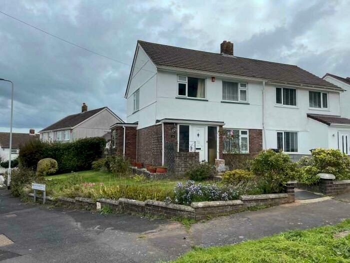 3 Bedroom Semi-Detached House To Rent In Stanborough Road, Plymstock, Plymouth, PL9