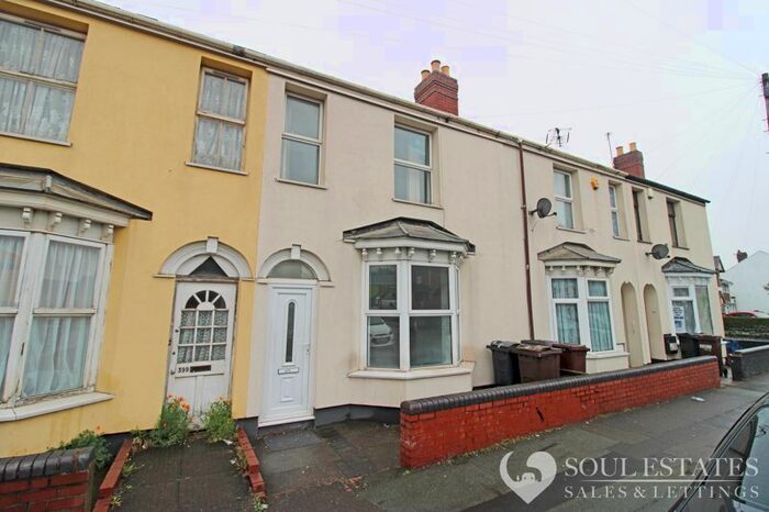 3 Bedroom Terraced House To Rent In Bilston Road, Wolverhampton, WV2