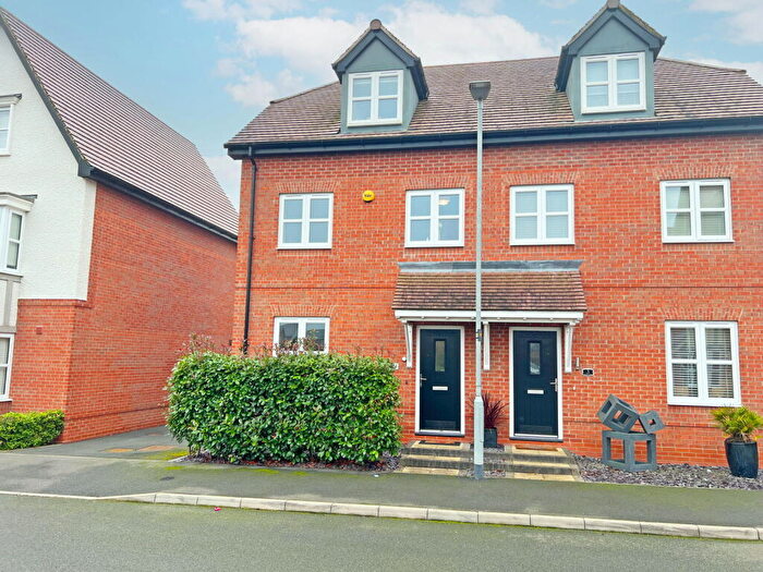 3 Bedroom Semi Detached House For Sale In Le May Drive, Hugglescote, Leicestershire, LE67