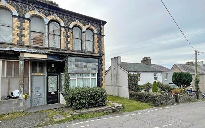 4 Bedroom Semi-Detached House For Sale In Nantlle Road, Talysarn, Caernarfon, Gwynedd, LL54