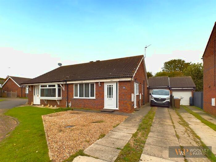 2 Bedroom Semi-Detached Bungalow For Sale In Oaklands, Cranswick, Cranswick, Driffield, YO25