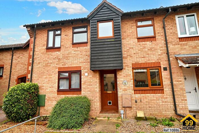 2 Bedroom Terraced House To Rent In Vermuyden Gardens, Sutton, Ely, Cambridgeshire, CB6