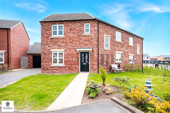 3 Bedroom Semi-Detached House For Sale In Harper Hill Gardens, Harworth And Bircotes, Doncaster, South Yorkshire, DN11