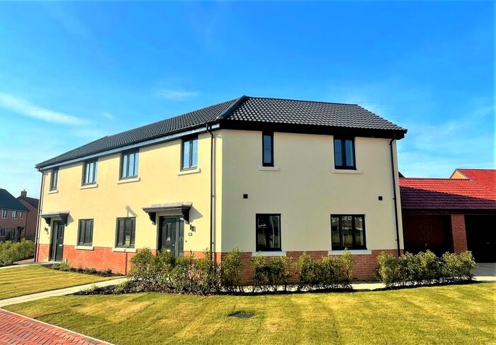 3 Bedroom Semi-Detached House For Sale In The Lilacs, High Road, Trimley St. Martin, Felixstowe, IP11