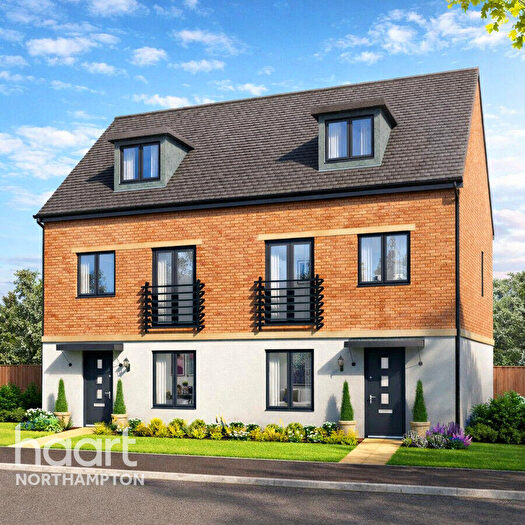 3 Bedroom Semi Detached House For Sale In The Mayfield, Hunsbury Grange, NN5