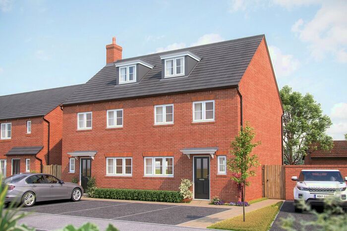 4 Bedroom Semi-detached House For Sale In "The Aslin" At Sandy Lane, Kislingbury, Northampton, NN7