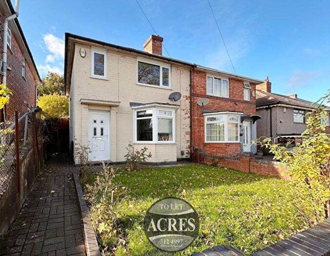 3 Bedroom Semi Detached House To Rent In Tansley Road, Birmingham, West Midlands, B44