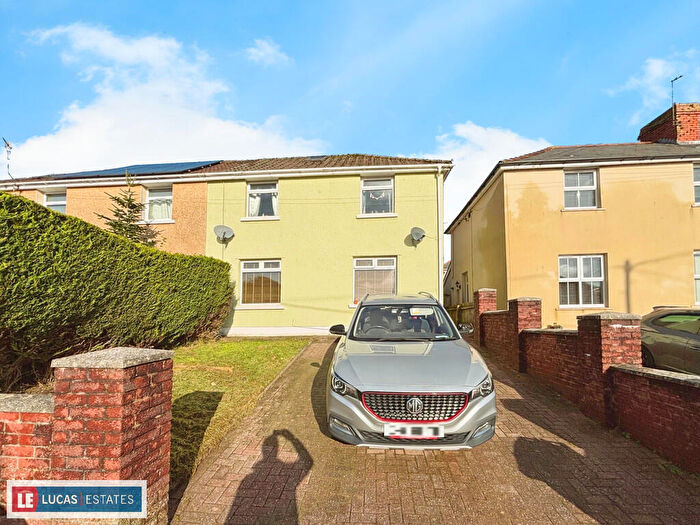 3 Bedroom Semi-Detached House For Sale In Brynhyfryd Terrace, Penpedairheol, CF82