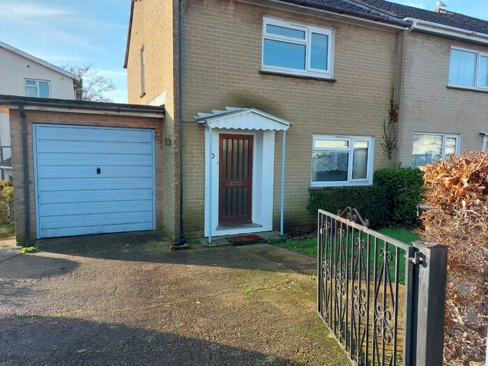 2 Bedroom End Of Terrace House To Rent In Jerrard Close, Honiton, Devon, EX14