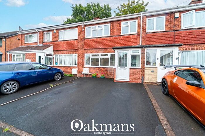 3 Bedroom Terraced House For Sale In Greendale Close, Catshill, Bromsgrove, Worcestershire, B61