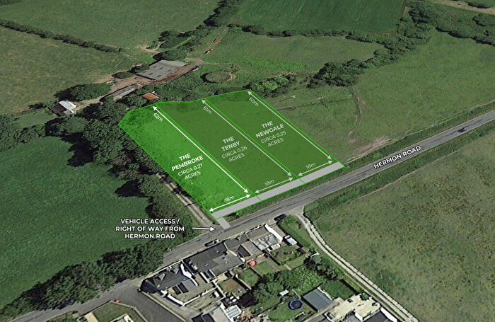 Land For Sale In The Pembroke, Land Associated With Crymych, Hermon, Glogue, Pembrokeshire, SA36