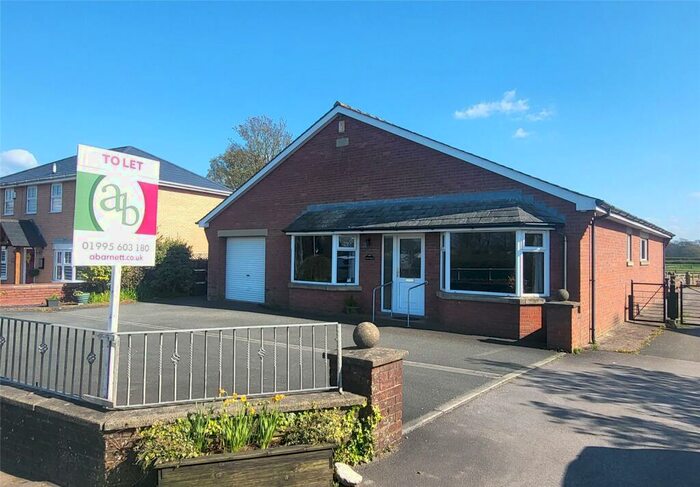 2 Bedroom Bungalow To Rent In Blackpool Road, St. Michaels, Preston, Lancashire, PR3