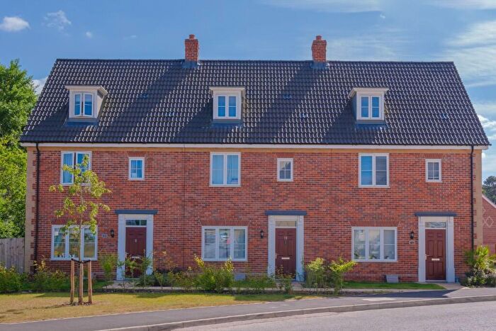3 Bedroom Terraced House For Sale In St George's Park, Quarry Avenue, Needham Market, Ipswich, Suffolk, IP6
