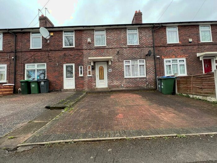 3 Bedroom Terraced House To Rent In Cambridge Street, West Bromwich, West Midlands, B70