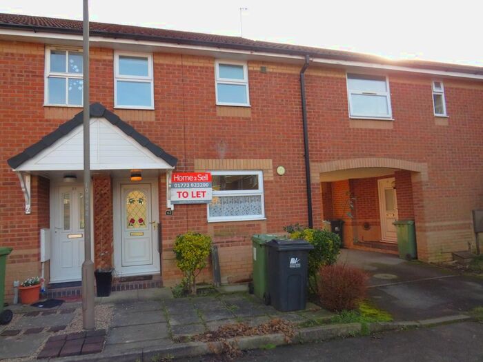 2 Bedroom Terraced House To Rent In Jubilee Court, Belper, DE56