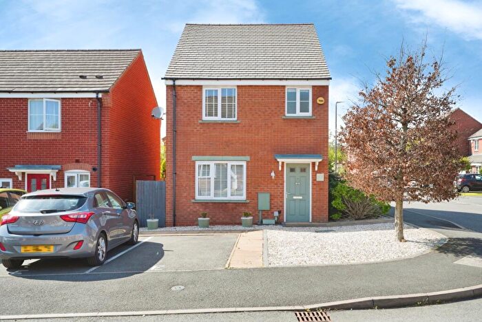 3 Bedroom Detached House For Sale In Astbury Way, Woodville, Swadlincote, Derbyshire, DE11
