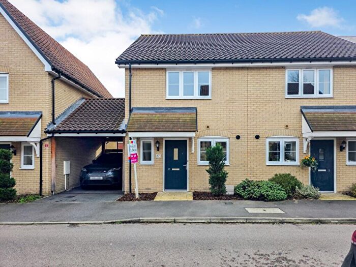 2 Bedroom End Of Terrace House For Sale In Searle Crescent, Broomfield, Chelmsford, Essex, CM1