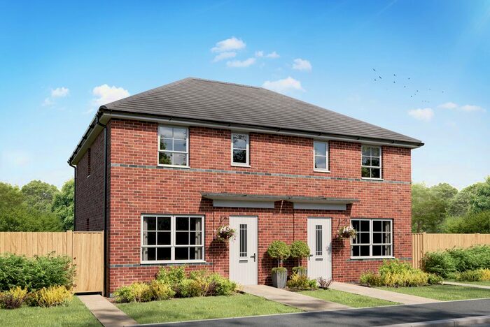 3 Bedroom Semi-Detached House For Sale In "Ellerton" At Rhodfa'r Hurricane, St. Athan, Barry, CF62