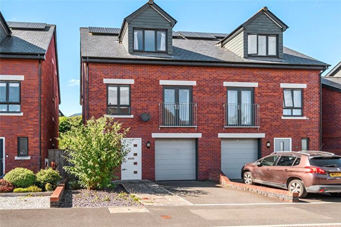 4 Bedroom Semi Detached House For Sale In Orchard Close, Crediton, Devon, EX17