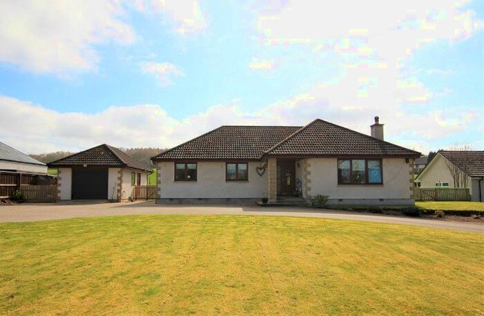 3 Bedroom Detached Bungalow For Sale In The Oaks Ord Road, Marybank, Muir Of Ord., IV6