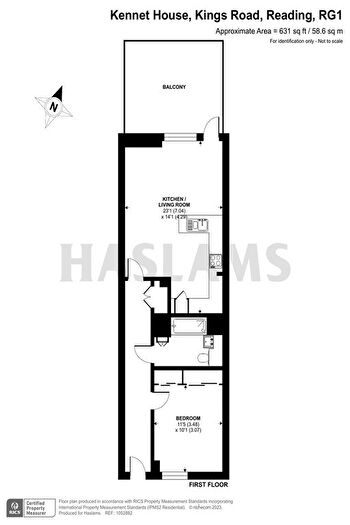 1 Bedroom Flat To Rent In Kennet House, Reading, RG1
