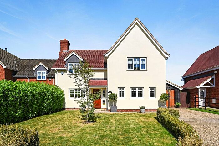 4 Bedroom Detached House For Sale In Debenham Road, Crowfield, IP6