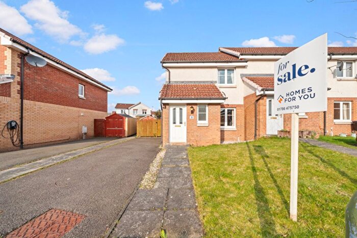 2 Bedroom Terraced House For Sale In Ardgowan Place, Cowie, Stirling, FK7