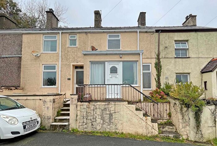 2 Bedroom Terraced House For Sale In Hyfrydle Road, Talysarn, Caernarfon, Gwynedd, LL54