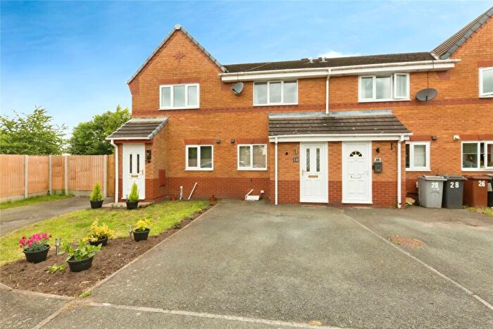 2 Bedroom Terraced House For Sale In Rutland Close, Sandbach, Cheshire, CW11