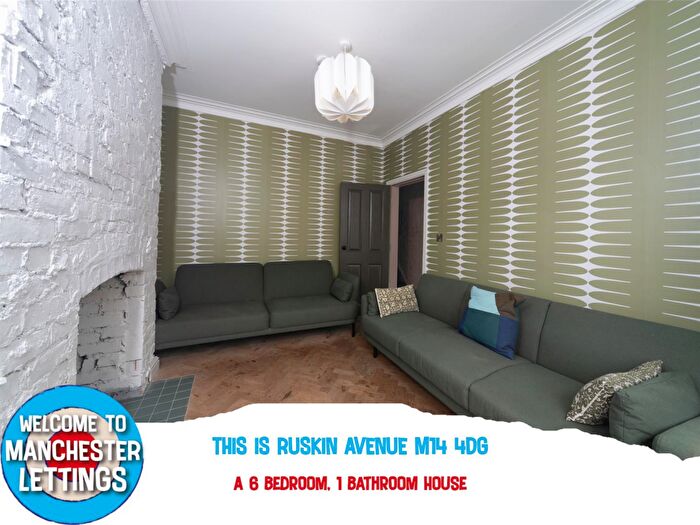 6 Bedroom Terraced House To Rent In Ruskin Avenue Manchester, M14